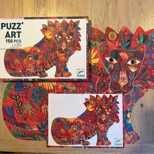 DJECO Lion Puzzle 150 Pieces PUZZ’ ART